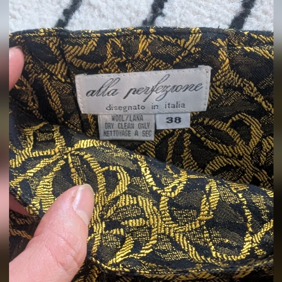 Vintage wool pencil skirt. Alla Perfezrone. - Picture 2 of 6